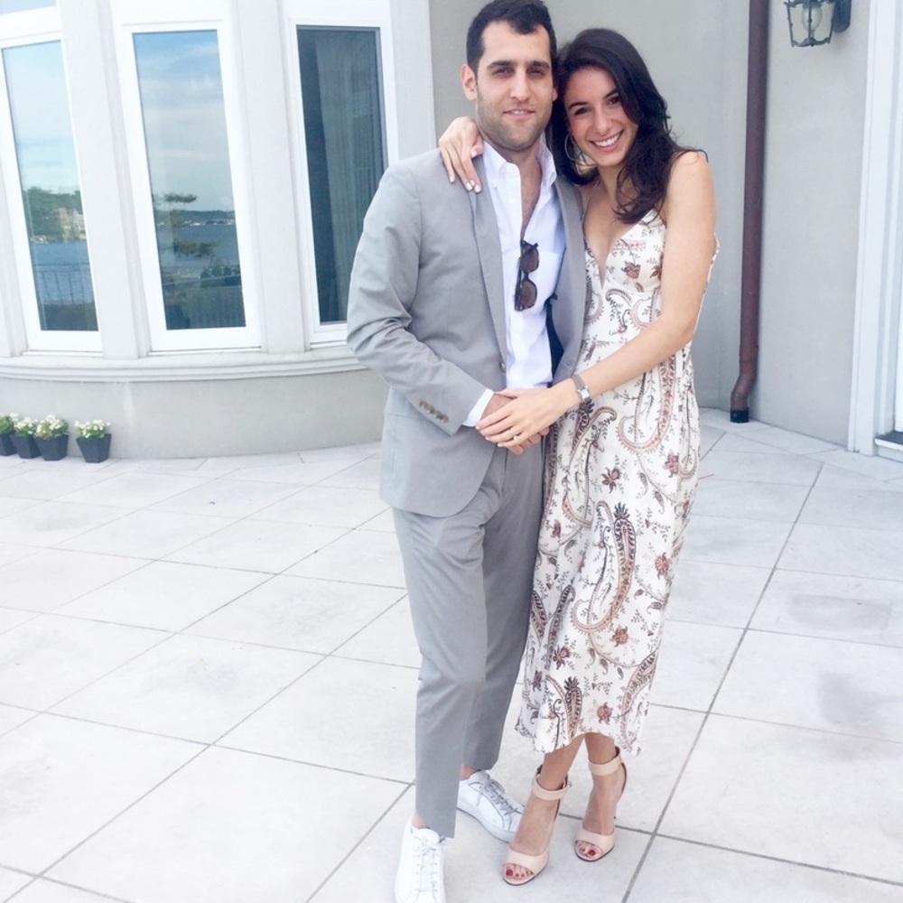 Zimmermann T-Length Low Cut Dress